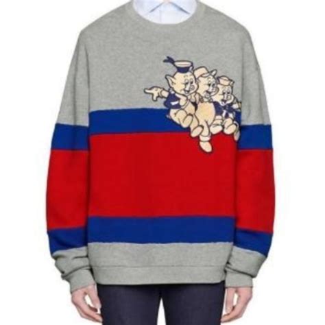 gucci 3 little pigs sweater